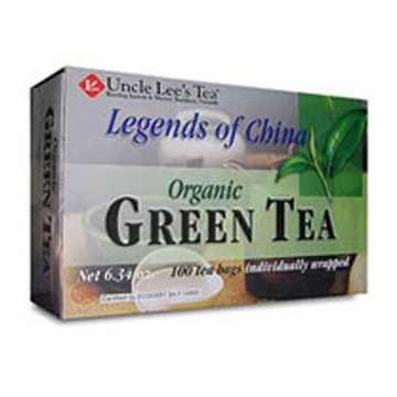 Organic Green Tea 100 Bags by Uncle Lees Teas