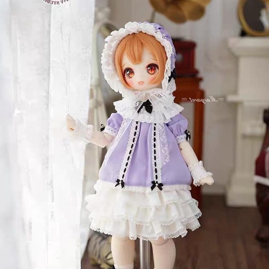 ドレス 帽子 洋服 服 BJD 球体関節人形 MDD KUMAKO