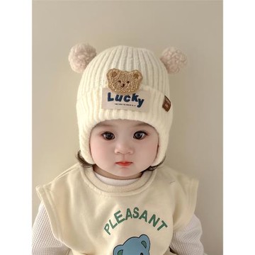 護耳超萌針織保暖幼兒男女童帽子