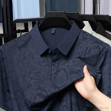 🔥【高品質/包退換】男士上衣短袖休閒POLO衫舒適POLO衫透氣POLO衫百搭POLO衫商務POLO衫排汗衫男