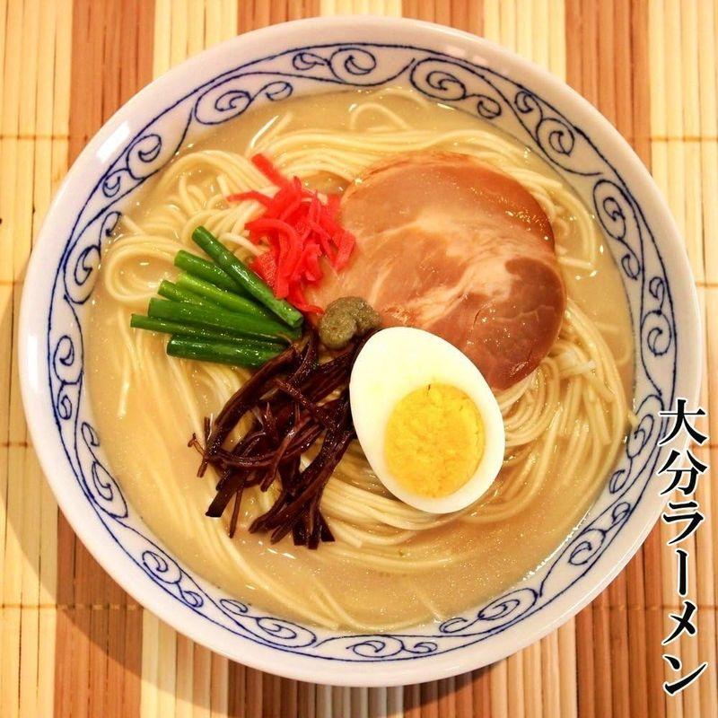 北部九州とんこつラーメン食べ比べセット(3種 6食) あっさり博多風、柚子胡椒入りの大分、長崎伝統チャンポン ご当地シリーズ乾麺 スープ ギ