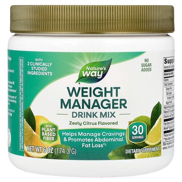 Nature's Way, 體重管理飲品混合，柑橘味，6 盎司（174.3 克）