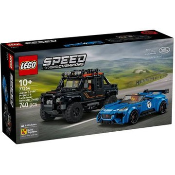 樂高LEGOSpeed Champions系列 - 77264 Jaguar Project 7 和 Land Rover Defender