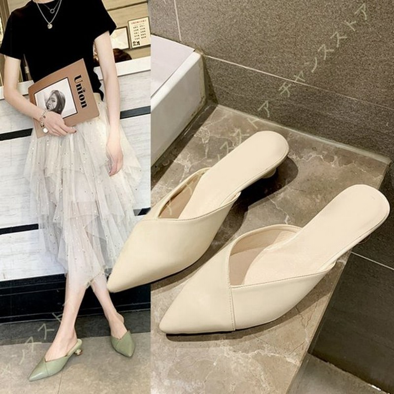 サンダル 春ミュール 春秋 ミュール 春 オシャレ ヒール レディース あす楽 ミュールサンダル 秋春ヒール 秋のミュール 冬用 おしゃれ Puレザー 春サンダル 通販 Lineポイント最大get Lineショッピング