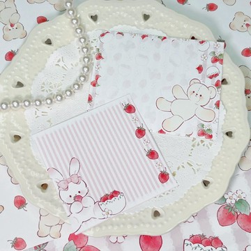 strawberry series memo