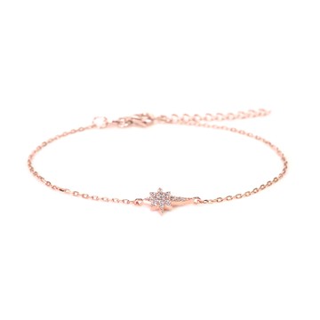 ART64 純銀手鍊 群星的指引 Taffy系列 925純銀 美鑽款 玫瑰金色 女生手鍊 情人節禮物 母親節禮物