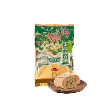【金瑞成貢糖】海苔貢糖(全素/12入）