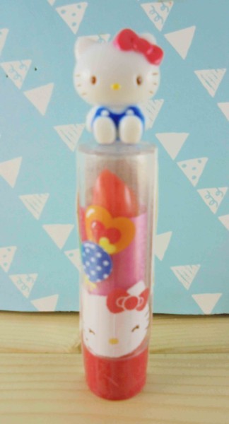 【震撼精品百貨】Hello Kitty 凱蒂貓~KITTY口紅-眨眼圖案-橘色