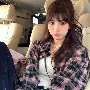 台灣出貨 新款港風黑白格子襯衫外套女薄款春夏季寬鬆慵懶風開衫上衣 長袖襯衫 寬鬆顯瘦上衣 襯衫外套 防曬長袖