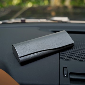 新款近視眼鏡光學眼鏡鏡盒清新風高檔太陽眼鏡盒男女學生簡約鏡盒