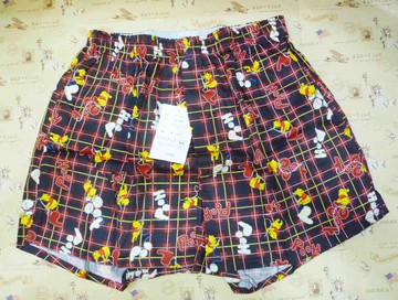【震撼精品百貨】Winnie the Pooh 小熊維尼 平口褲-維尼紅L 震撼日式精品百貨