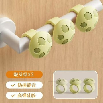 🚛臺灣出貨💨門把手防撞軟膠緩衝蘑菇造型可愛免打孔免粘膠輕便安裝