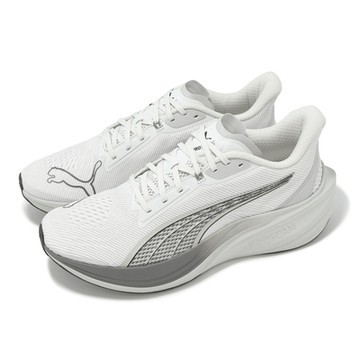 Puma 慢跑鞋 Darter Pro 男鞋 女鞋 白 灰 緩衝 透氣 運動鞋 31015218