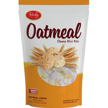 瑞奇 起司迷你一口燕麥酥35G