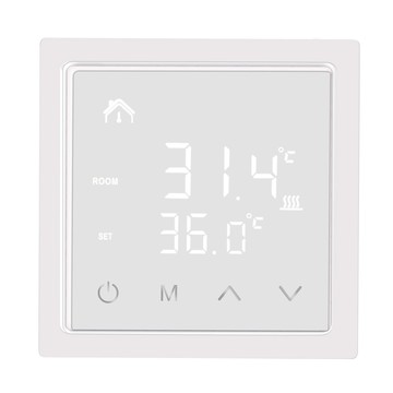 智能恆溫器 16A 地暖溫度控制器,帶 LED 觸摸屏 85-265V 電控 2026