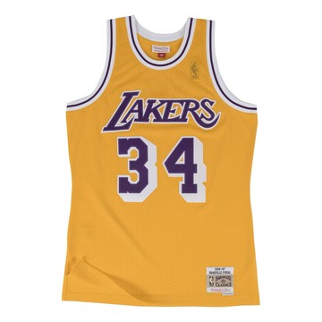 Mitchell & Ness x NBA Los Angeles Lakers 1996-97 Home Swingman Jersey 'Shaquille O'Neal 34'