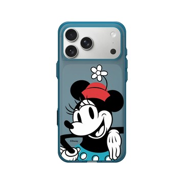 iPhone 17 Pro Max Clear (相機按鈕) 夜幕藍 - 迪士尼-米奇 Mickey - Look at the camera-米妮