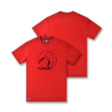 KINGO女款｜大紅印花T恤 512112｜官方直營