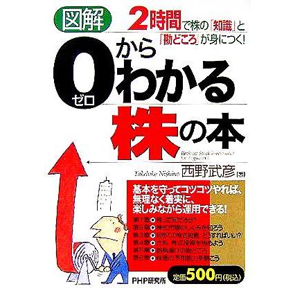 図解　０からわかる株の本 ２時間で株の「知識」と「勘どころ」が身につく！／西野武彦(著者)