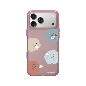 iPhone 17 Pro Max Clear (相機按鈕) 晶醺玫 - Square Studio 方坊 - 小秘密