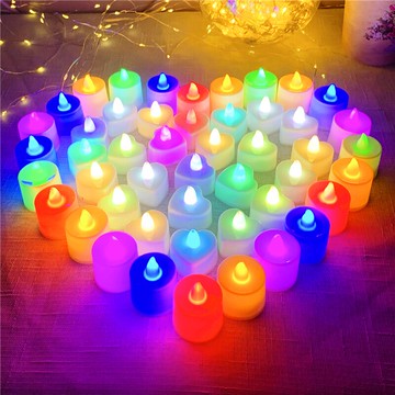 蠟燭燈 電子蠟燭 電子蠟燭燈泡七夕情人節浪漫表白求婚周年紀念日生日派對驚喜布置『CM43575』