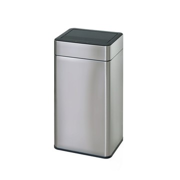 ELPHECO｜40L 不鏽鋼雙開除臭炫光感應垃圾桶 ELPH238DU