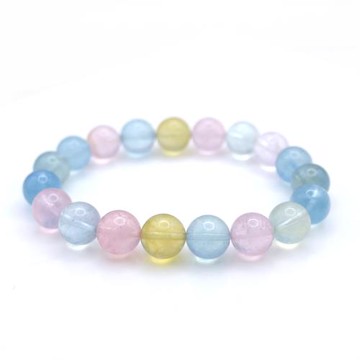 寶峻晶石館 清透摩根石手珠 10mm