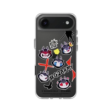 iPhone Air Clear Case（相機按鈕） 透明 - G2 Esports - Emoji - 貼紙