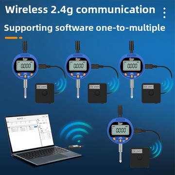 {可打統編 保固一年}Westvan無線藍牙數顯刻度盤0-12.7數顯刻度盤0.001連接到計算機支持軟件