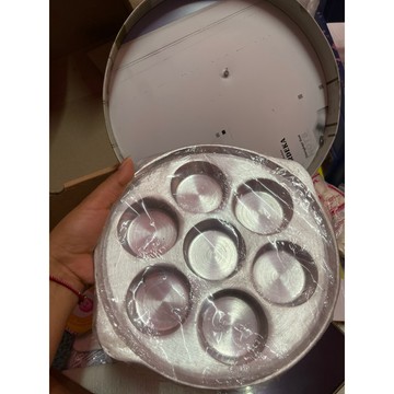cetakan kue lumpur cor aluminium .