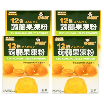 FAIRSEN 惠昇食品 好媽媽 12倍蒟蒻果凍粉  300g  4盒