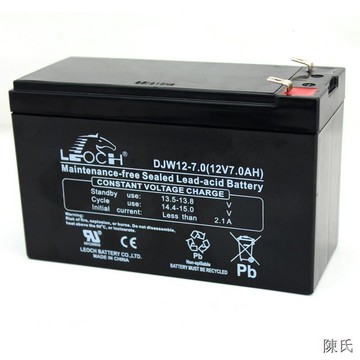理士DJW12-7.0LEOCH蓄電池12V7AH 消防UPS電源EPS直流屏發電廠