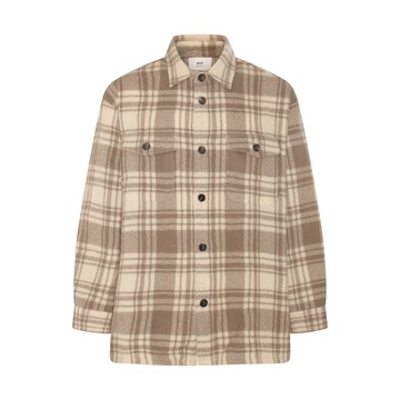 Ami Paris - Beige Wool Shirt