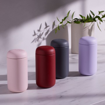 直送你的味蕾【FELLOW】限量新色！瘦版小口徑！CARTER MOVE MUG 卡特陶瓷隨行真空咖啡保溫杯 - 355ml (8色可選) 咖啡保溫 出遊旅行 送禮推薦 生日禮