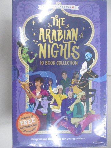 【書寶二手書T2／兒童文學_RW8】The Arabian Nights Children's Collection (Easy Classics) (10本平裝本+音檔QRcode)_Georgia Holland