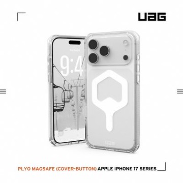 UAG iPhone 17 Pro/Pro Max 磁吸耐衝擊全透保護殼-相機按鍵款(支援MagSafe 手機殼)