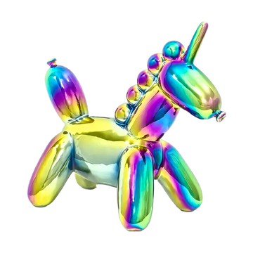MADE BY HUMANS 閃光獨角獸存錢筒 陶瓷  彩虹  1個