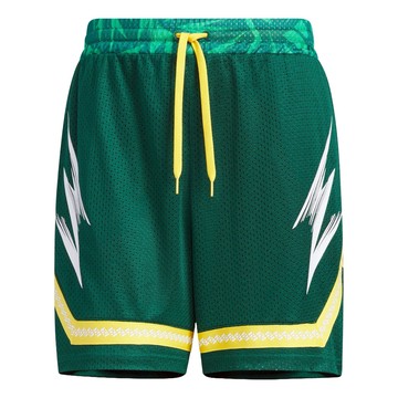 adidas Basketball Graphic Shorts Asia Sizing 'Green'