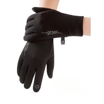 手套 冬季防風雙閃電防潑水手套 素面手套 防風手套 防潑水手套 加絨保暖手套 防寒手套 冬季手套 台灣賣家 台灣出貨