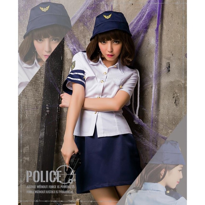 【新品】コスプレ◆ポリスハット◆警官帽◆コスチューム◆衣装 ポリス 帽子 ポリス帽 単品販売 コスプレ 警官 婦警