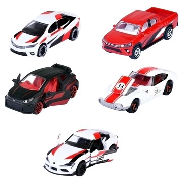 maJORETTE 美捷輪 toyota小汽車5件組  1套