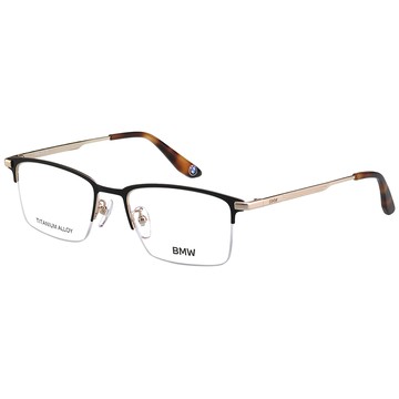 BMW 純鈦 光學眼鏡(黑色)BW5090H