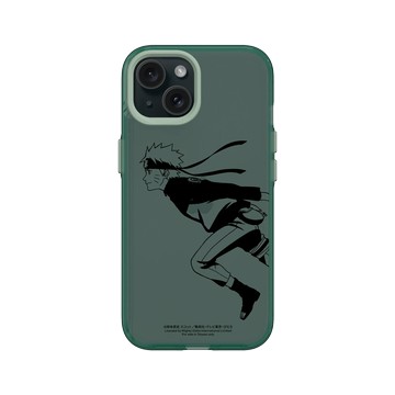 iPhone 15 Clear 憂墨綠 - 火影忍者 Naruto - 素描系列-Naruto