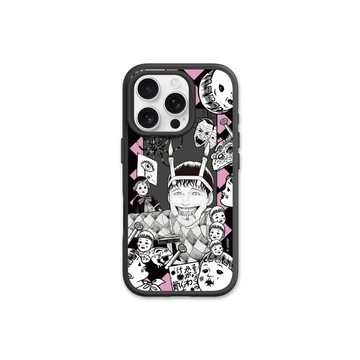 RHINOSHIELD iPhone 13/mini/Pro/Pro Max SolidSuit防摔背蓋手機殼｜伊藤潤二系列-雙一的快樂