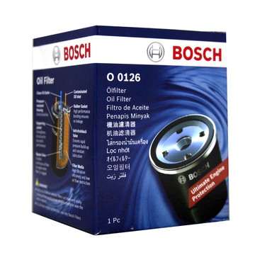 BOSCH 機油芯 O 0126 Honda ACCORD CITY 機油濾芯【299免運領券再享折扣】