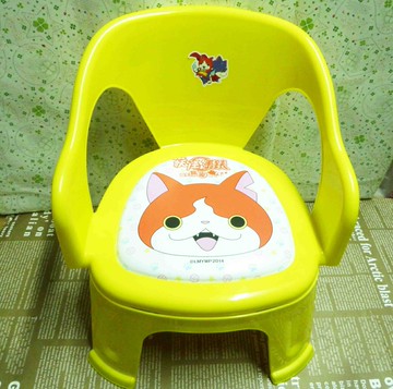 【震撼精品百貨】妖怪手錶 妖怪ウォッチ 啾啾洗澡椅 黃 震撼日式精品百貨