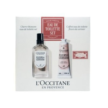LOCCITANE歐舒丹 櫻花香氛禮盒[淡香水(50ml)+護手霜(30ml)]_國際航空版