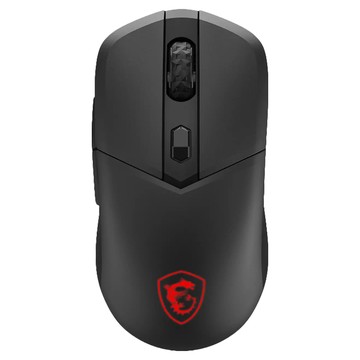 MSI 微星 VERSA 300 WIRELESS 8K 超低延遲輕量無線三模電競滑鼠  黑色  VERSA 300 W 8K