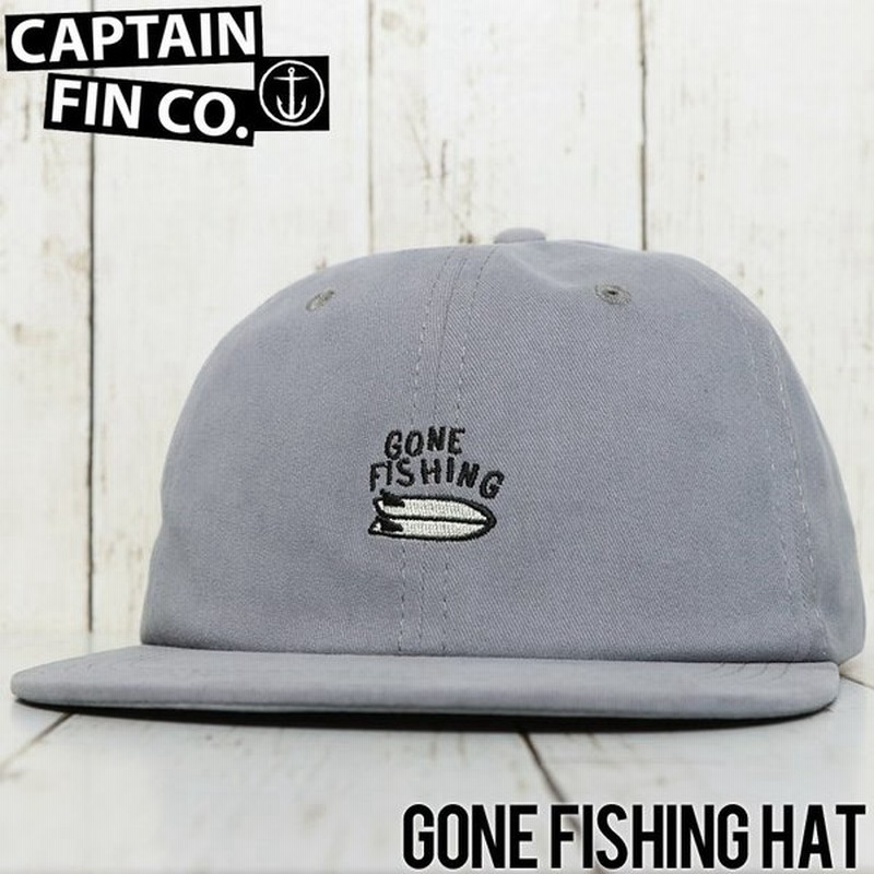 Captain Fin キャプテンフィン Gone Fishing Hat スナップバックキャップ Ch 通販 Lineポイント最大0 5 Get Lineショッピング