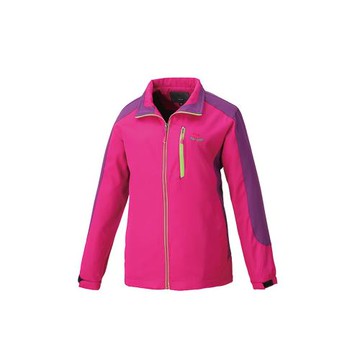 【Per GIBO】簡約拼接女版加裡外套(P163854桃紅/外套/夾克)